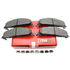 Set of 4 TRW Pro Rear Metallic Disc Brake Pads for Dodge Ram 1500 2500 3500 (2002–2023)