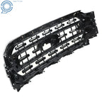 Front Bumper Grille for Ford F150 XLT (2021–2022) Black Chrome