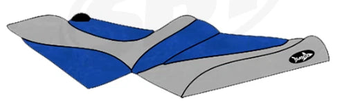 Seat Cover for Seadoo GTX (2007–2009) - Blue Gray Limited, Blacktip