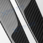 Carbon Fiber Gear Shift Panel Side Trim Cover for Audi A4 B9 (2017-2024)