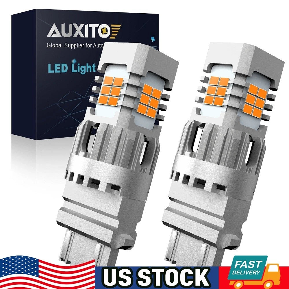 2X Amber 3157 LED Turn Signal for Chevy Silverado 1500 (1999–2013)