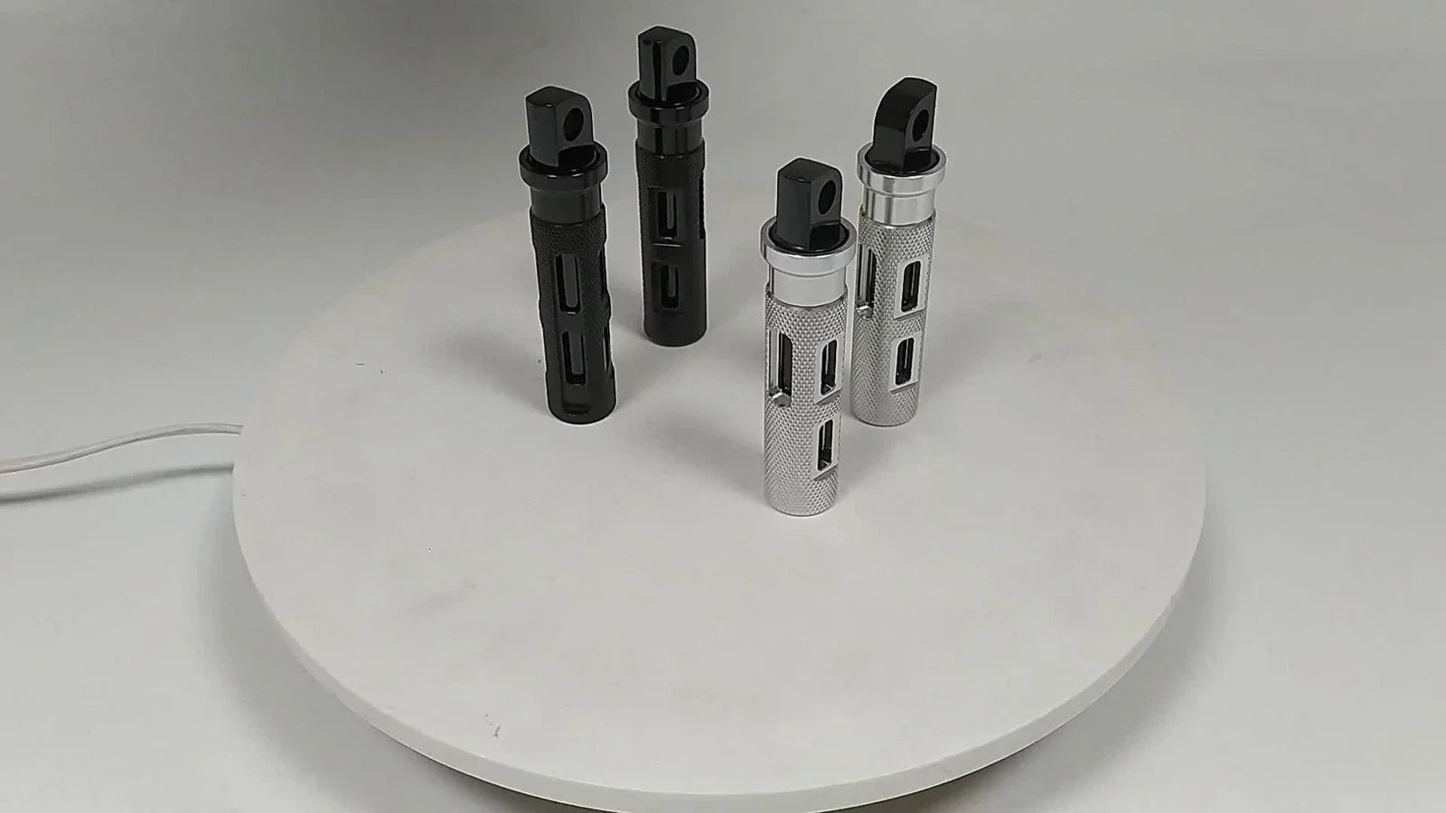 Black Foot Pegs for Harley CVO Street Glide FLHXSE (2023-2024)