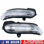 Smoke LED Side Mirror Turn Signal Light for Mercedes C-Class W203 C203 (2000–2007)