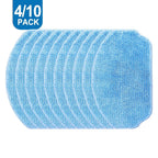 Mop Cloth Replacement Set of 4 for Nedis WIFIVCR001CBK Vacuum Cleaner