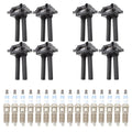 Set of 8 Ignition Coils & Spark Plugs for Dodge Challenger Charger V8 (2011–2023)