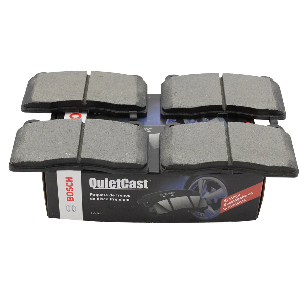 Set of 4 Bosch QuietCast Ceramic Brake Pads for ATS Camaro Pantera Lancer Impreza S60