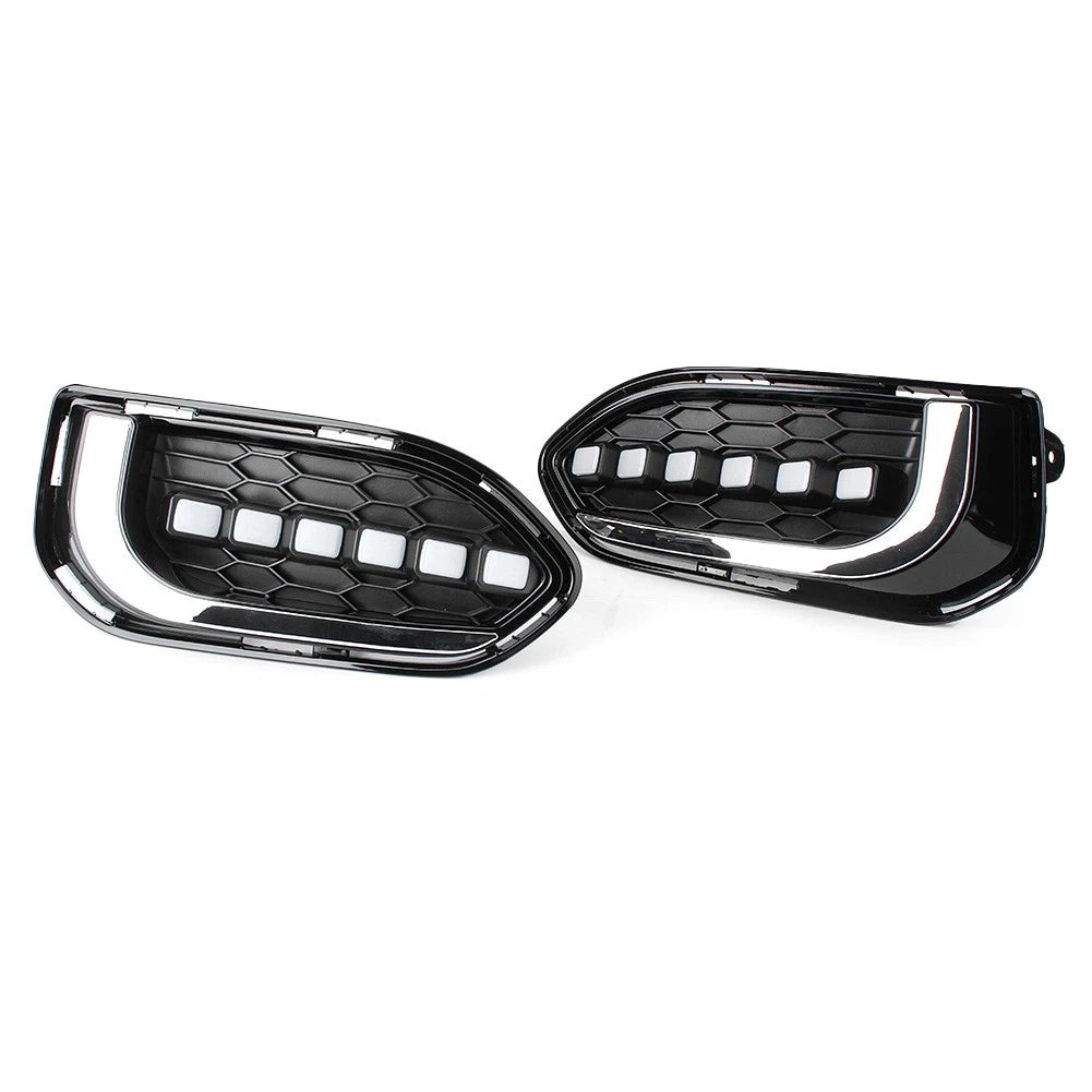 2X LED Daytime Running Fog Lights for Honda Jazz (2018–2020)