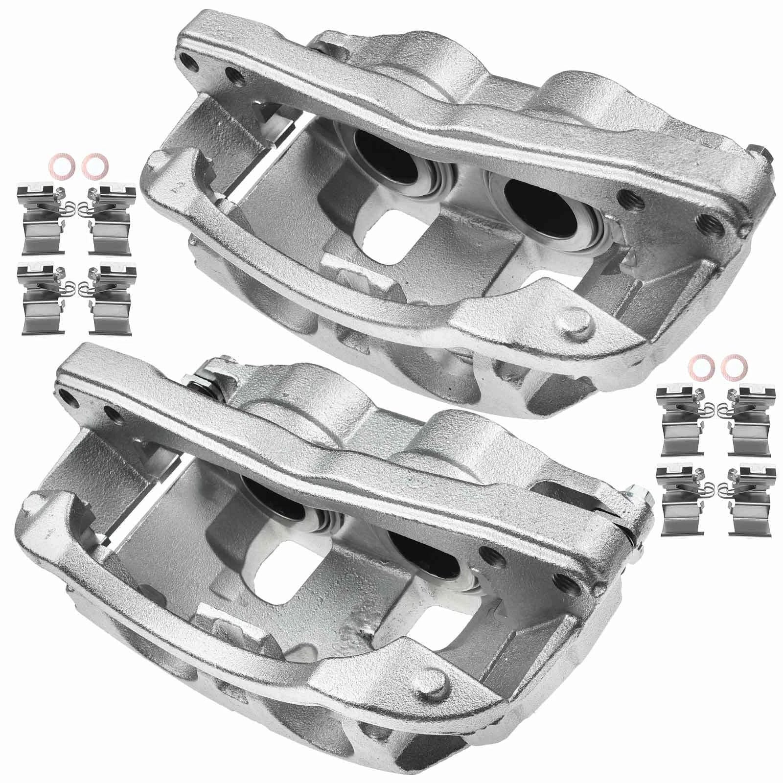Pair Front Brake Calipers for Ford F-450 Super Duty F-550 Super Duty (2008–2016)