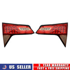 Pair Inner Tail Lights for Honda HR-V (2016–2018) 1.8L L4 Rear Taillamp