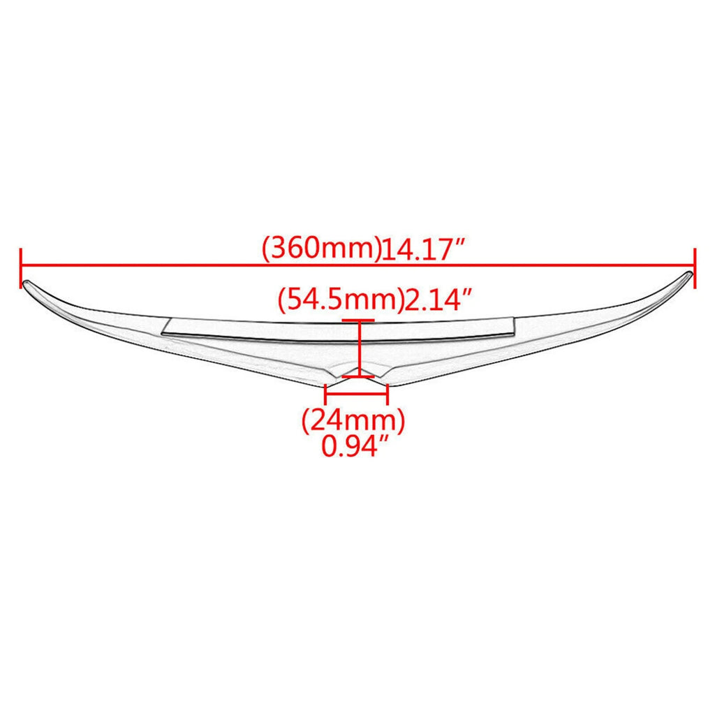 Headlamp Eyebrow Trim for Road Glide FLTRX FLTRU (2015–2021)