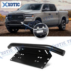 Bumper Bull Bar License Plate Light Holder for Dodge Ram 1500–3500 (2002–2024)