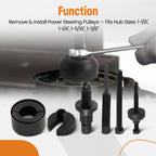 Power Steering Pump Pulley Puller Tool Kit for Thompson