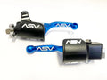 ASV F4 Shorty Front Brake Clutch Perch Levers for Honda CRF250R CRF450R RX (2004–2023)