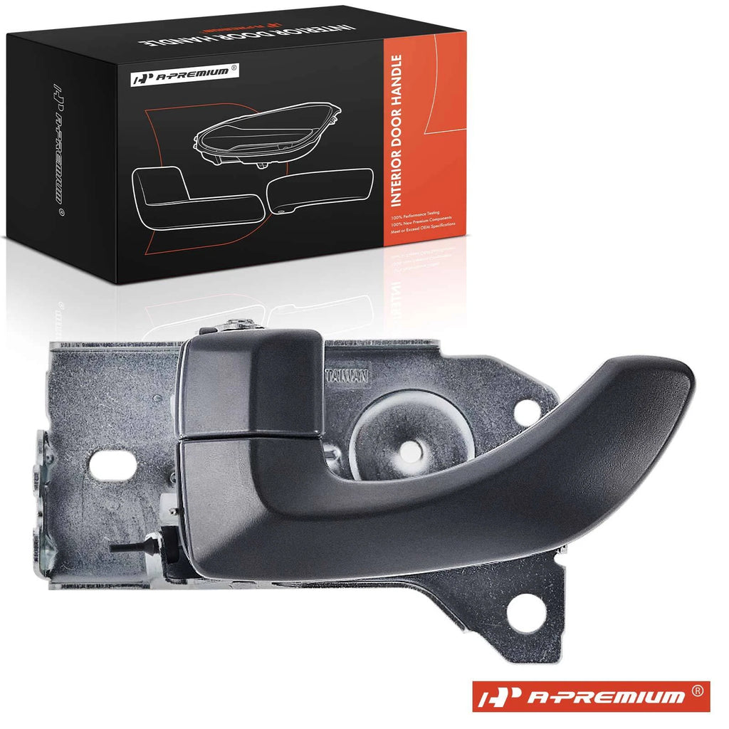 Front Left Interior Door Handle for Kia Sorento (2003–2009) Gray Plastic