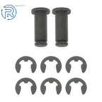 Set of 7 Steel Knurling Tools for Lathe