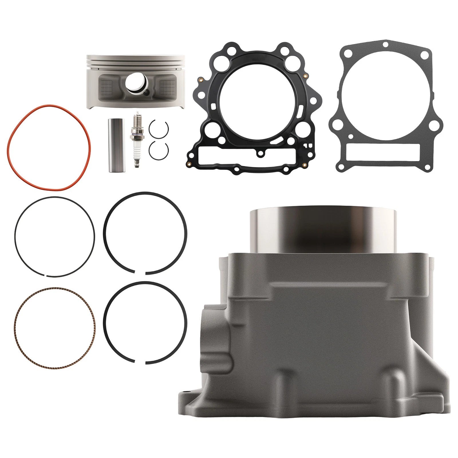 Big Bore Cylinder Piston Kit 102mm 686cc for Yamaha Grizzly Rhino Raptor 660 (R)