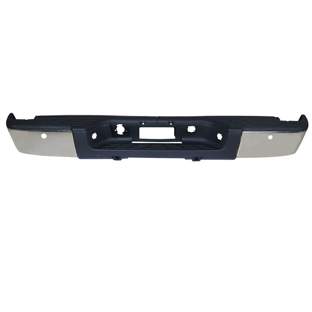 Rear Bumper Chrome Assembly for Chevy Silverado & GMC Sierra 1500 (2007–2013)