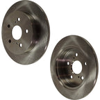 Rear Disc Brake Rotors for Toyota Camry (2018–2020)