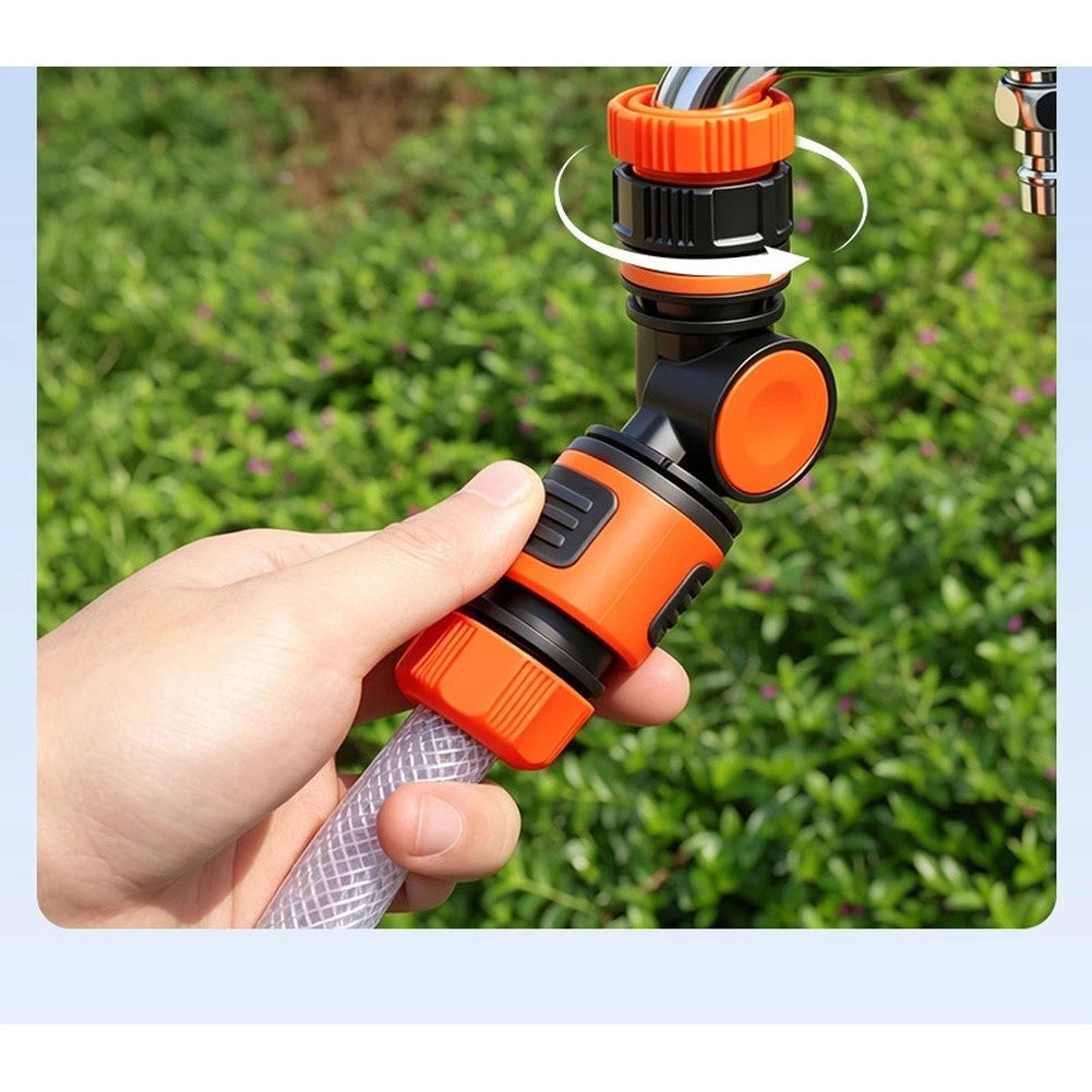 Adjustable Quick Connect Fitting for Water Taps and Washing Machine Inlets