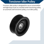 Drive Belt Idler Pulley for Honda CR-V, Acura (2012–2014) No. 31190RX0A02