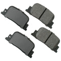 Set of 4 Rear Disc Brake Pads for Lexus ES300 Toyota Camry Scion (1992–2006)