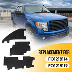 3PCS Radiator Support Grille Air Deflector Kit for Ford F-150 (2009–2014)