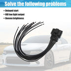 2 x Halogen Headlight Wire Harness Connectors for Dodge Charger (2011-2023)