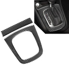 Gear Shift Panel Cover Trim for Audi Q3 (2013–2018) Carbon Fiber Black