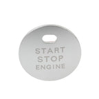 Engine Start Push Button Cover Trim for Mazda 3 Axela 6 Atenza CX-5 (2014–2020) Silver
