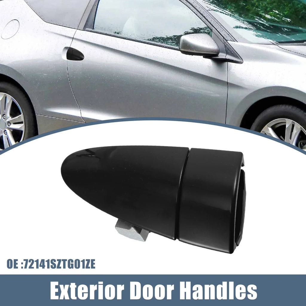 Front Right Exterior Door Handle Black for Honda CR-Z (2011-2016)