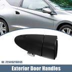 Front Right Exterior Door Handle Black for Honda CR-Z (2011-2016)