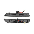 Yellow LED Front Clear Side Marker Lights for Ford Mustang (2010-2014)