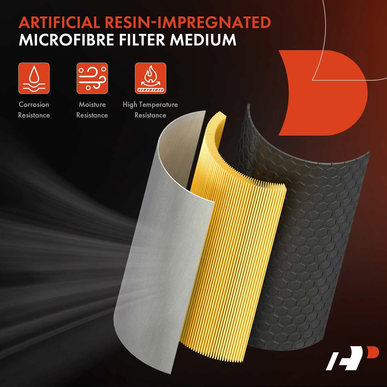 Engine Air Filter for Chevy Kodiak C6500 C7500 (1998-2009)