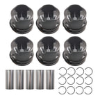 6pcs Piston with Rings for Jeep Grand Cherokee 3.0T V6 (2011–2020) EXF 68147228AA 83mm