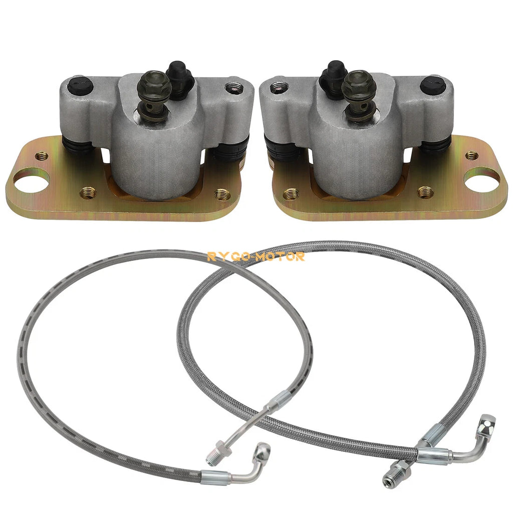 Front Brake Calipers & Lines for Polaris Trail Blazer 250 330 (2005–2009)