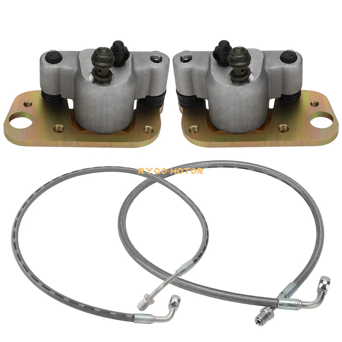 Front Brake Calipers & Lines for Polaris Trail Blazer 250 330 (2005–2009)