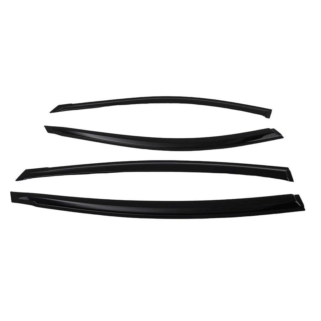 Set of 4 Front & Rear Window Visors Rain Guards for Nissan Altima (2019–2024)