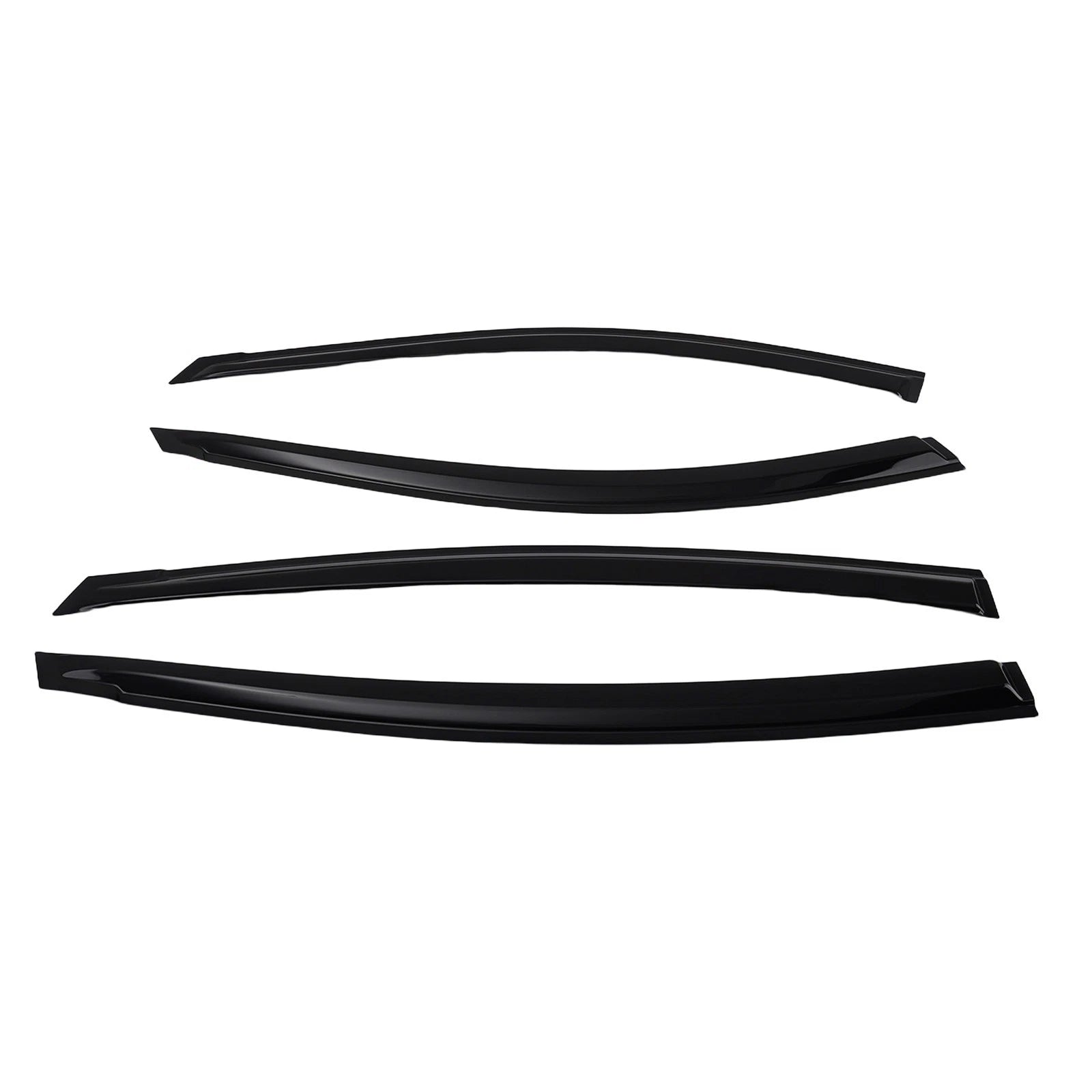 Set of 4 Front & Rear Window Visors Rain Guards for Nissan Altima (2019–2024)