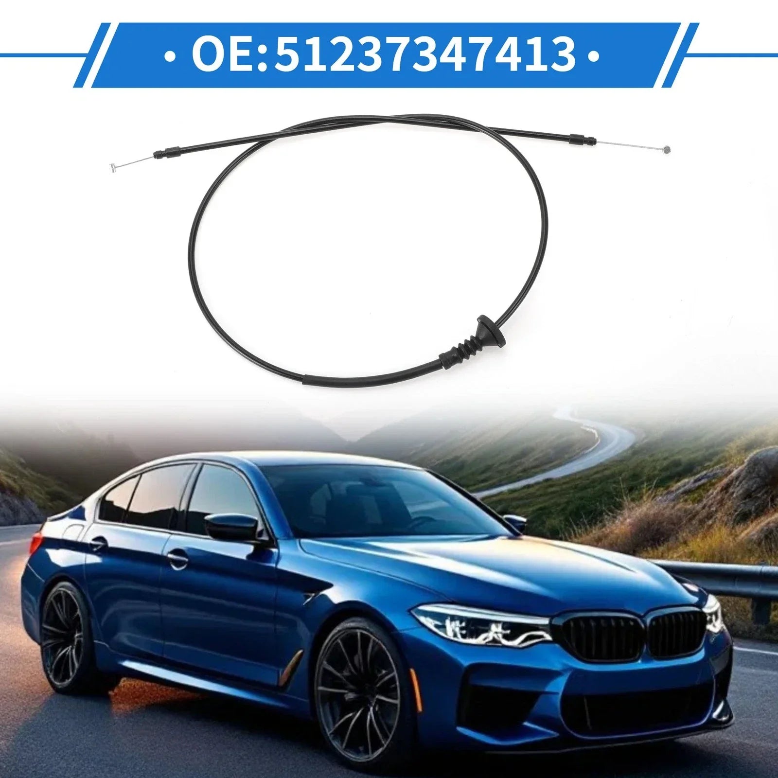 Hood Release Cable for BMW M550XI