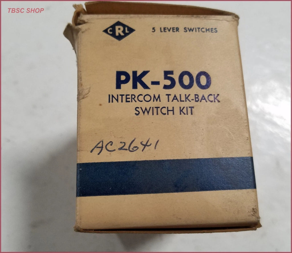 5 Pack Lever Action Switches for Intercom Talk Back PK-500