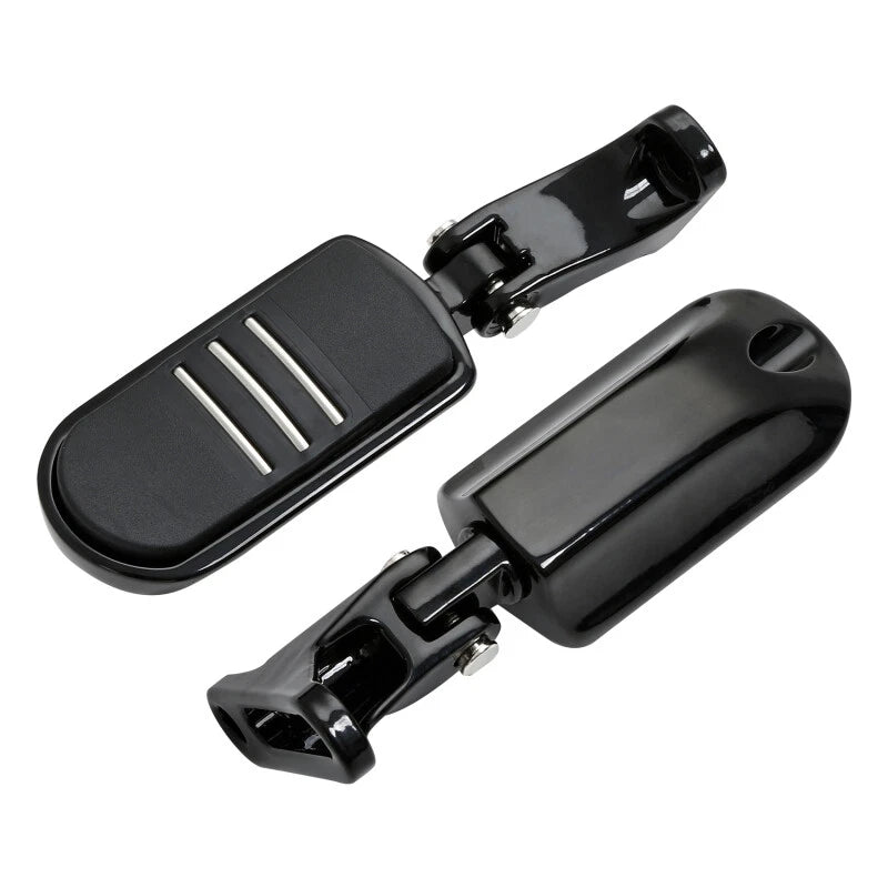 Rear Passenger Footpegs w/ Peg Mini Mount for Harley Touring Street Glide (1993–Up)