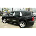 Diamond Grade 4pc Stainless Steel Side Molding Overlay for 2015-2020 GMC Yukon