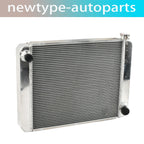 Aluminum Radiator for Chevy (Universal, 26", 2 Row, Single Pass)