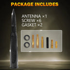Carbon Fiber Bullet Antenna for Chevrolet Silverado 1500/2500/3500 (2014–2023)