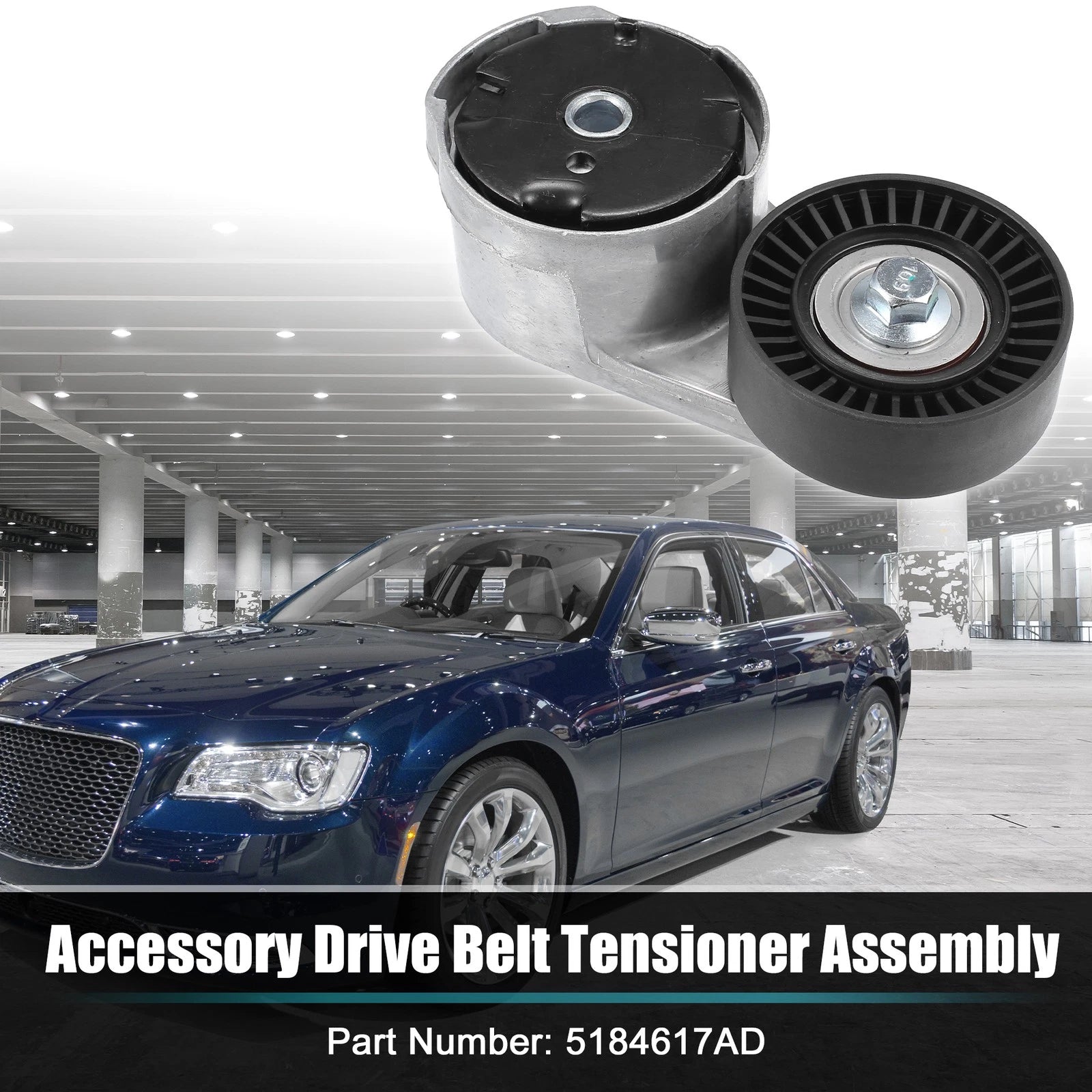Automatic Drive Belt Tensioner Assembly for Dodge Ram Jeep (No. 5184617AD)