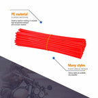 72pcs RED Wheel Spoke Wraps for Motorcycle Dirt Bike CRF EXC YZF