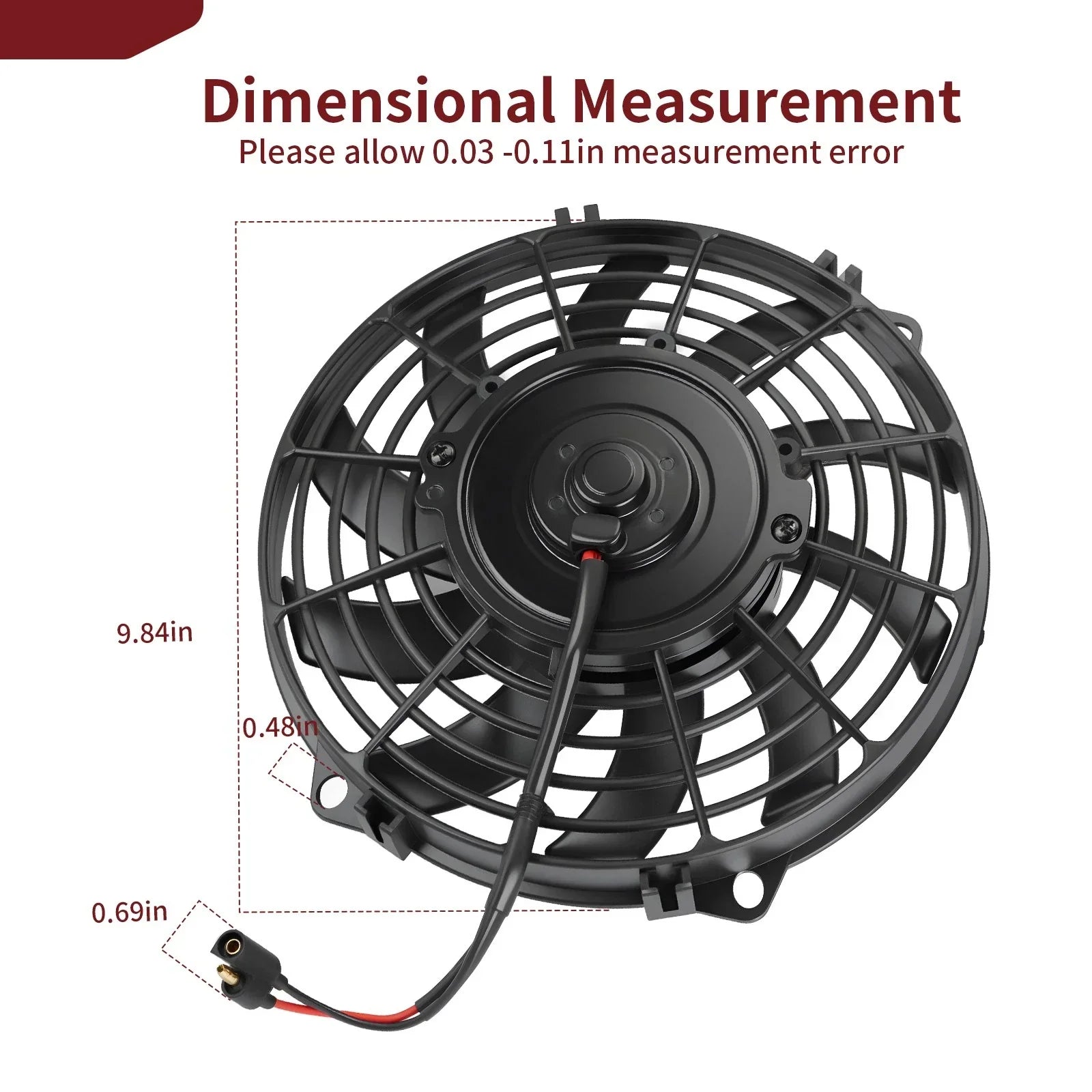 Radiator Cooling Fan Motor for Polaris Xpedition 425 4X4 (2000–2002)