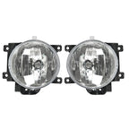 Set of 2 Fog Lights and Grille Assembly for Toyota RAV4 (2013–2015)