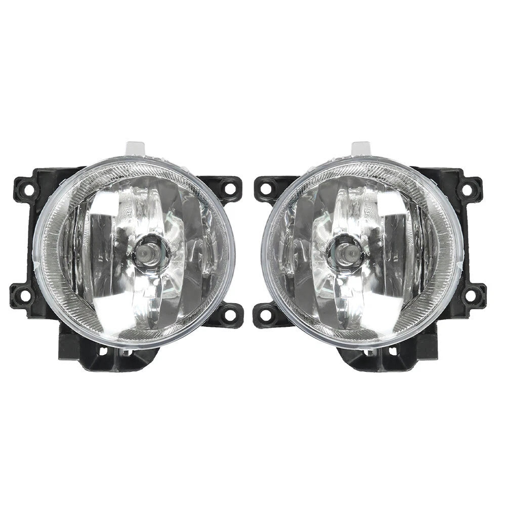 Set of 2 Fog Lights and Grille Assembly for Toyota RAV4 (2013–2015)