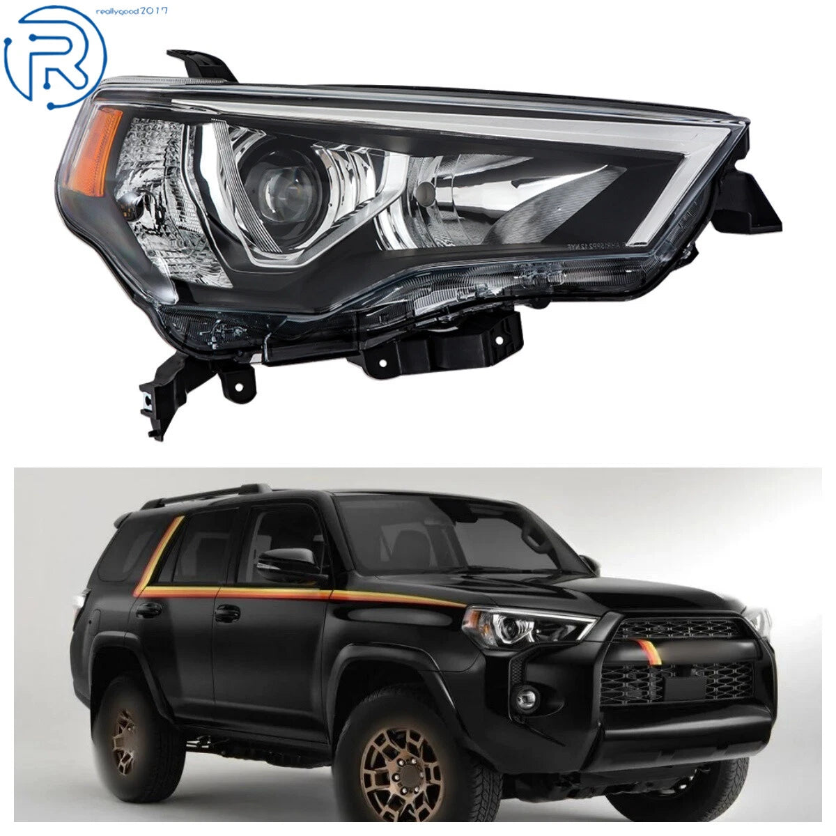 LED Headlight Assembly for Toyota 4Runner (2021–2023) Right Side